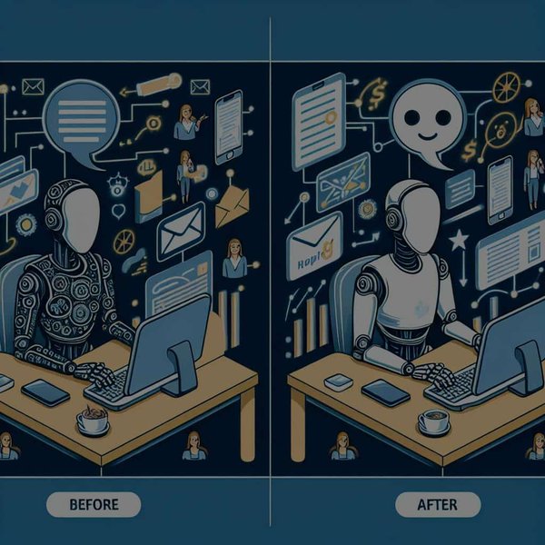 Comment l'intégration de l'IA dans les chatbots transforme-t-elle le service client en ligne ?