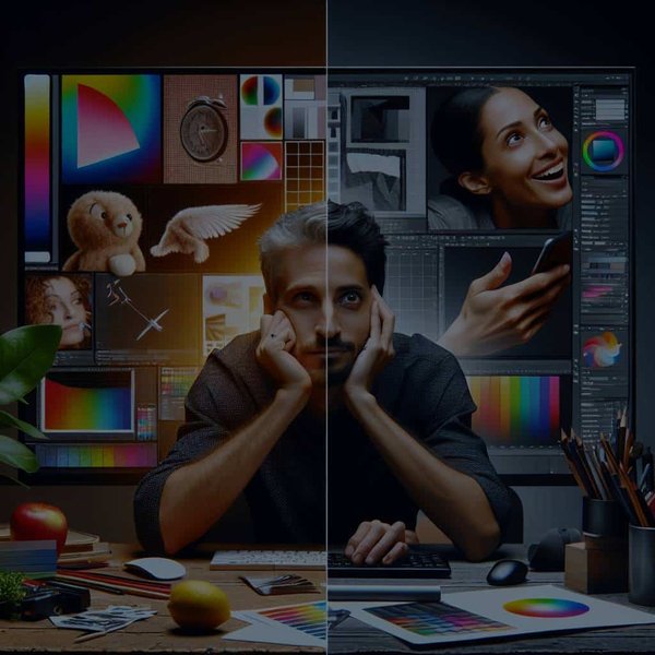 Quels sont les avantages des écrans OLED pour les professionnels du design graphique ?