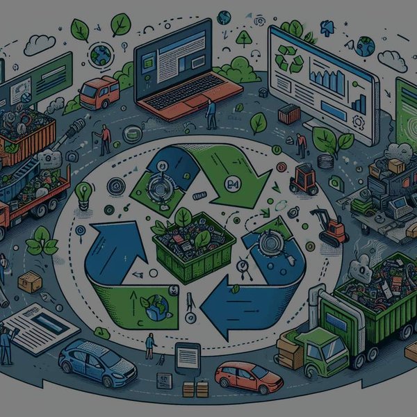 Quelles stratégies de marketing digital sont préconisées pour les entreprises de recyclage des déchets électroniques ?