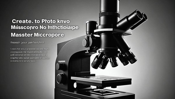 Tout savoir pour maîtriser votre microscope
